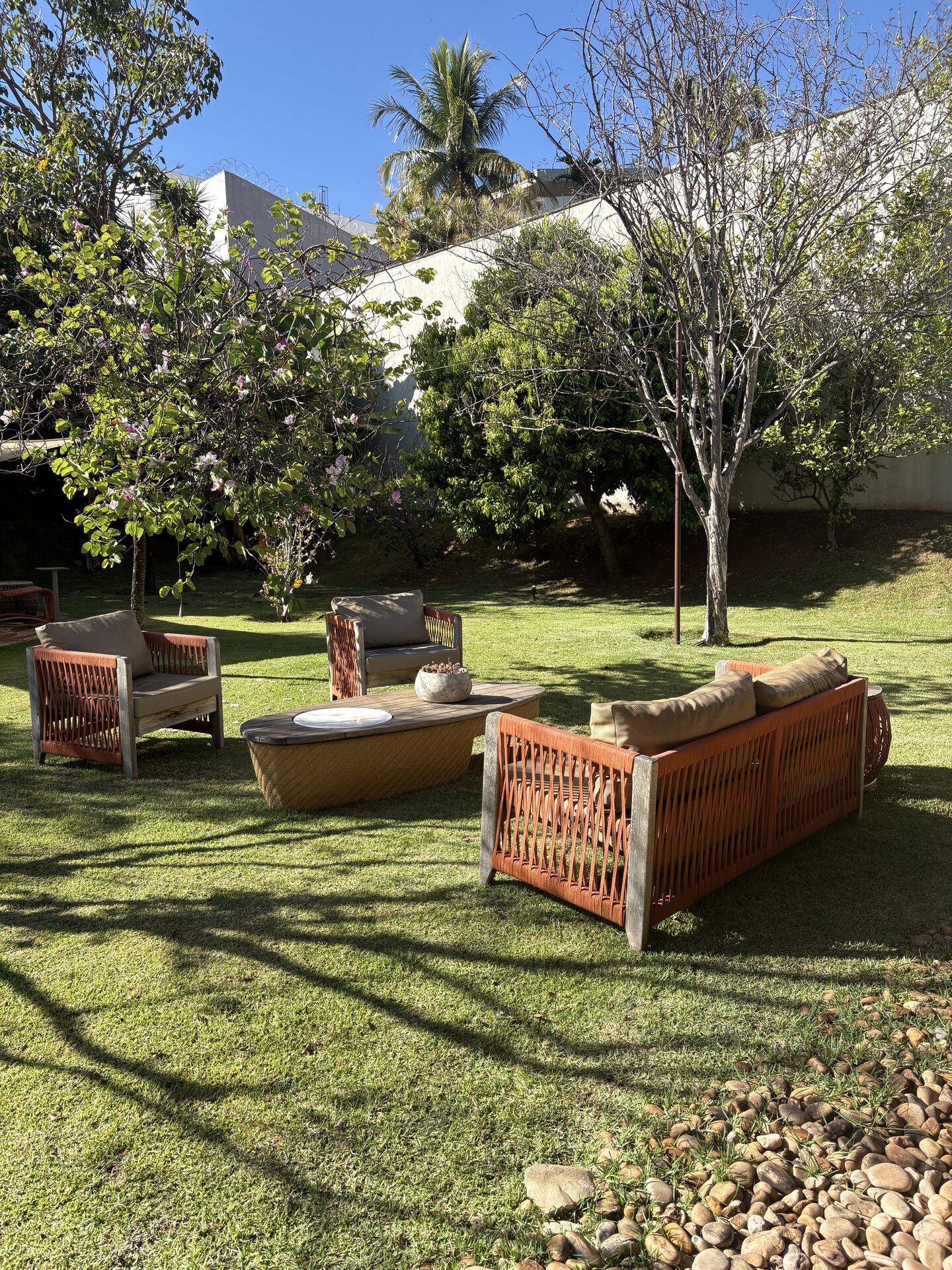 Jardim que acolhe